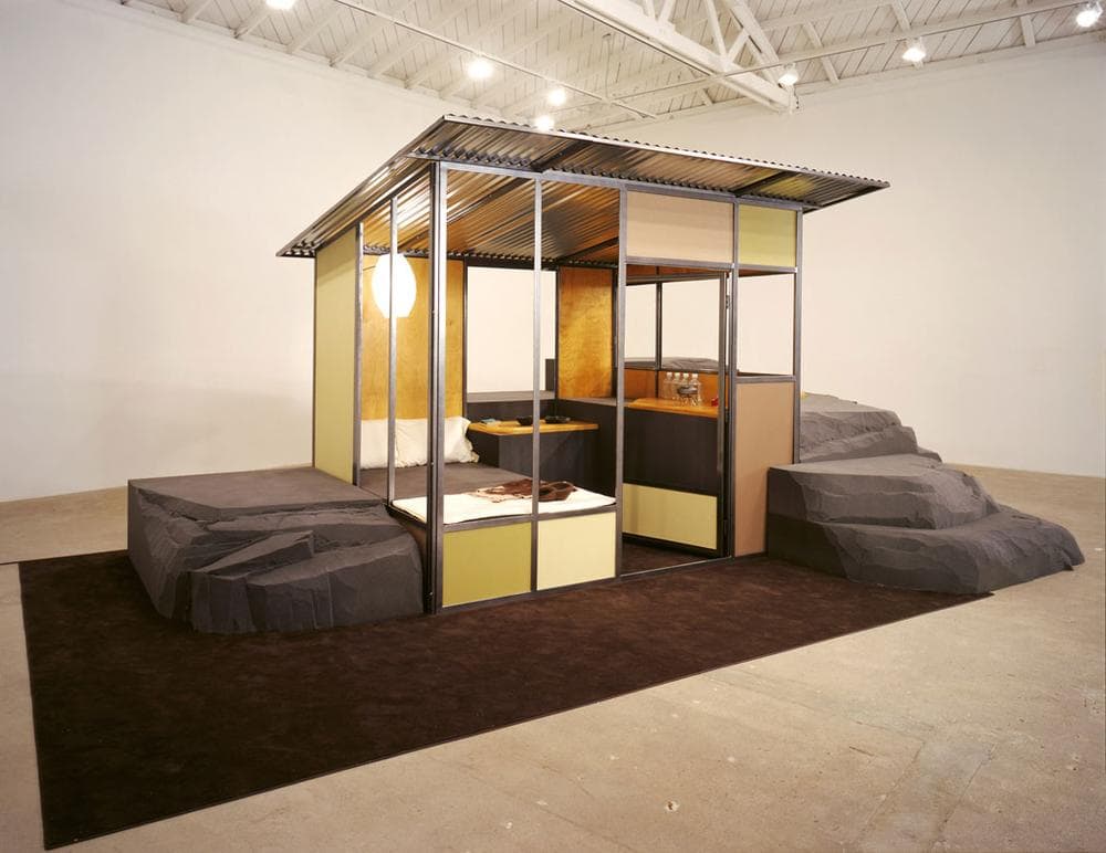 Andrea Zittel's "A-Z 2001 Homestead Unit II from A-Z West with Raugh Furniture." (Courtesy of Andrea Rosen Gallery, copyright Zittel)