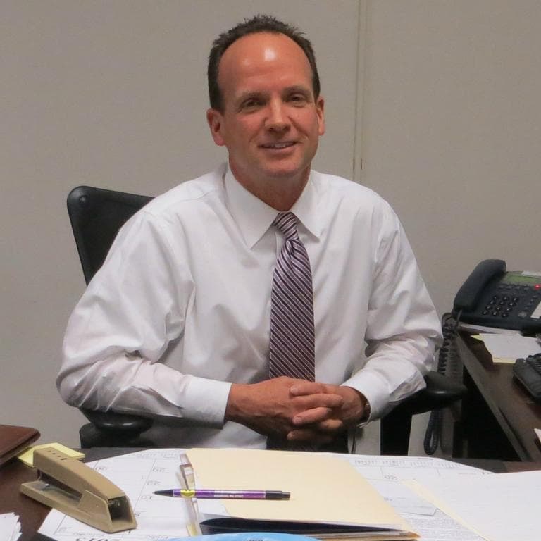 John Erwin, executive director of The Conference of Boston Teaching Hospitals. (Bruce Gellerman/WBUR)