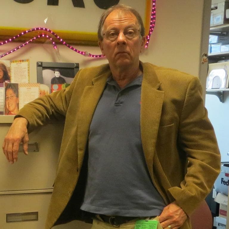 Dr. Chuck Stiles of Dana-Farber Cancer Institute. (Bruce Gellerman/WBUR)