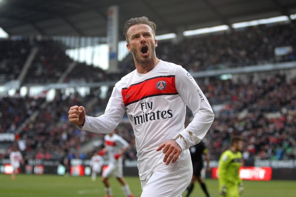  David Beckham is retiring from soccer after the season, ending a career in which he become a global superstar since starting his career at Manchester United in 1992. (David Vincent/AP)