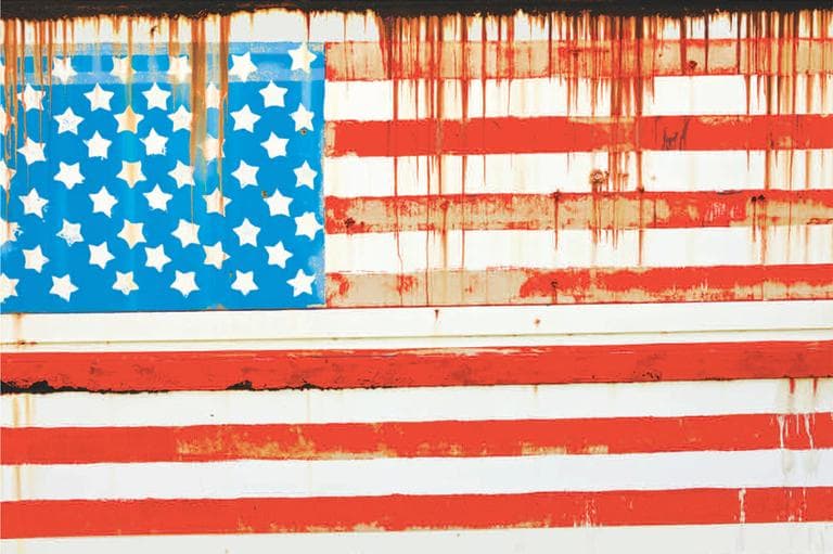 Detail from the book jacket of "The Unwinding: An Inner History Of The New America" by George Packer. (Farrar, Straus and Giroux)