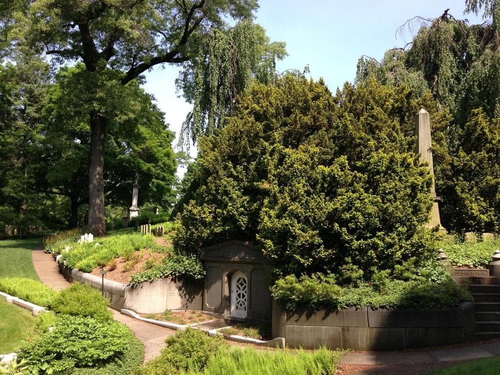 Mt. Auburn Cemetery Thursday May 30, 2013. (Amory Sivertson/WBUR)