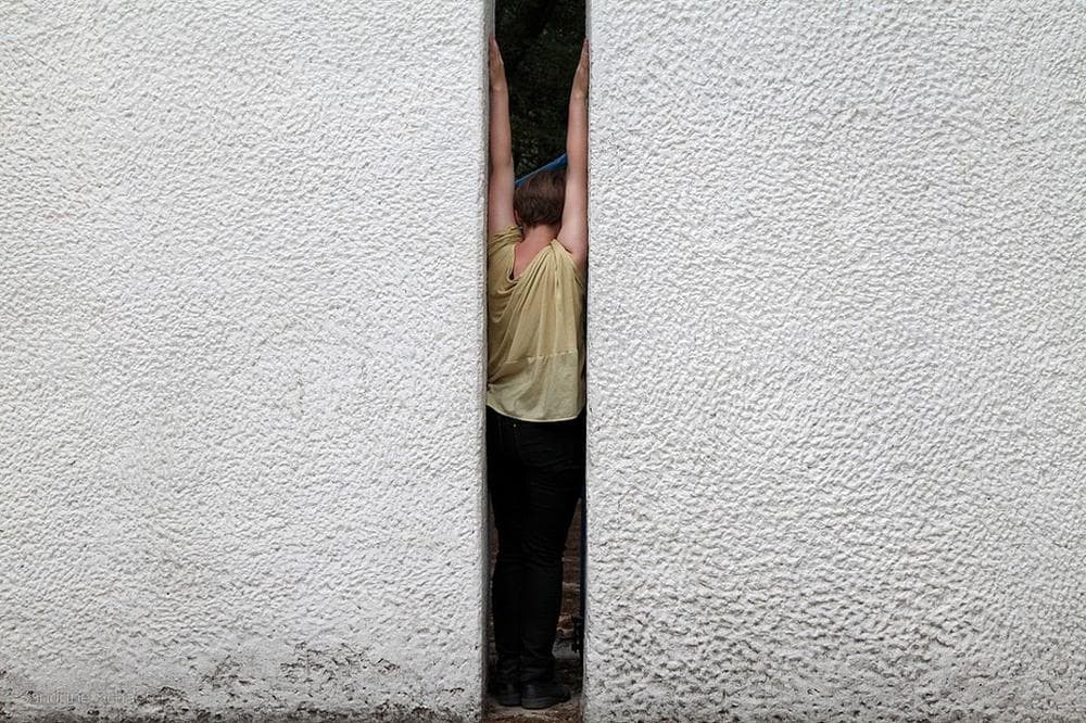 Sandrine Schaefer's 2012 performance "Ghandi's Flame." (Daniel S. DeLuca/Courtesy of the MFA)