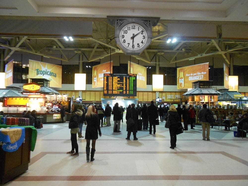 The main terminal Boston's South Station (cluefinder42/Flickr)