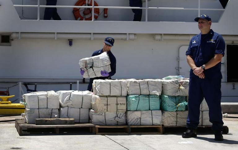 Seized cocaine