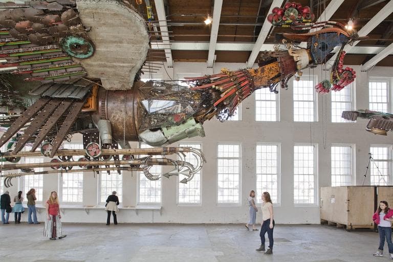 Xu Bing's Phoenix (Hideo Sakata/Mass MoCA)