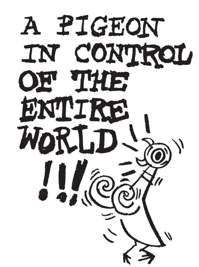 "The Pigeon Tells A Story" from "Don't Pigeonhole Me!" (Mo Willems/Courtesy of Disney Editions)