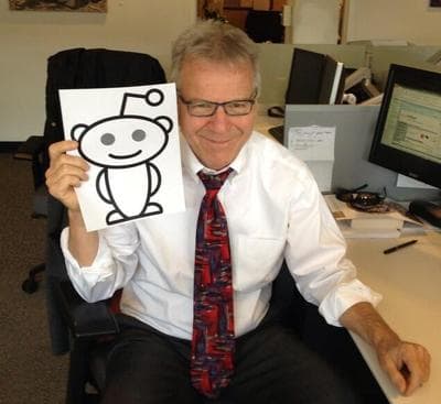 WBUR reporter David Boeri. (Frannie Carr/WBUR)