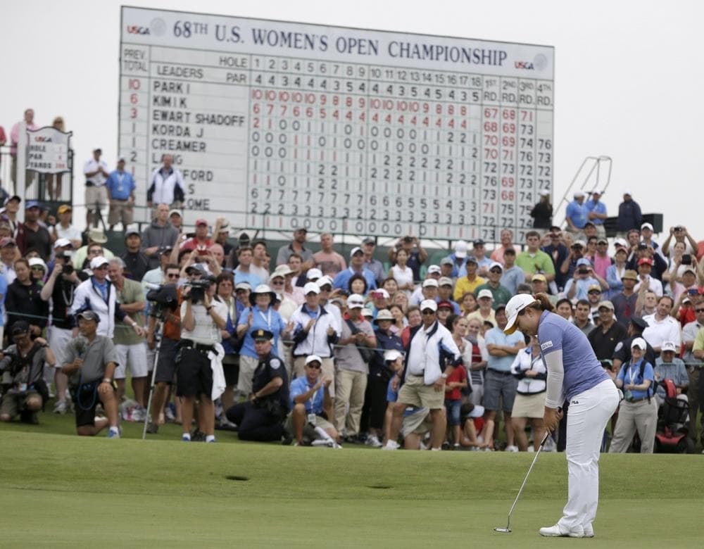 South Korean Inbee Park has dominated women's golf this year, winning  the last three majors.  (Seth Wenig/AP)