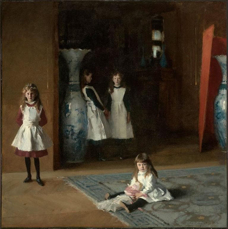 "The Daughters of Edward Darley Boit" by John Singer Sargent, American, 1882. (Museum of Fine Arts Boston)