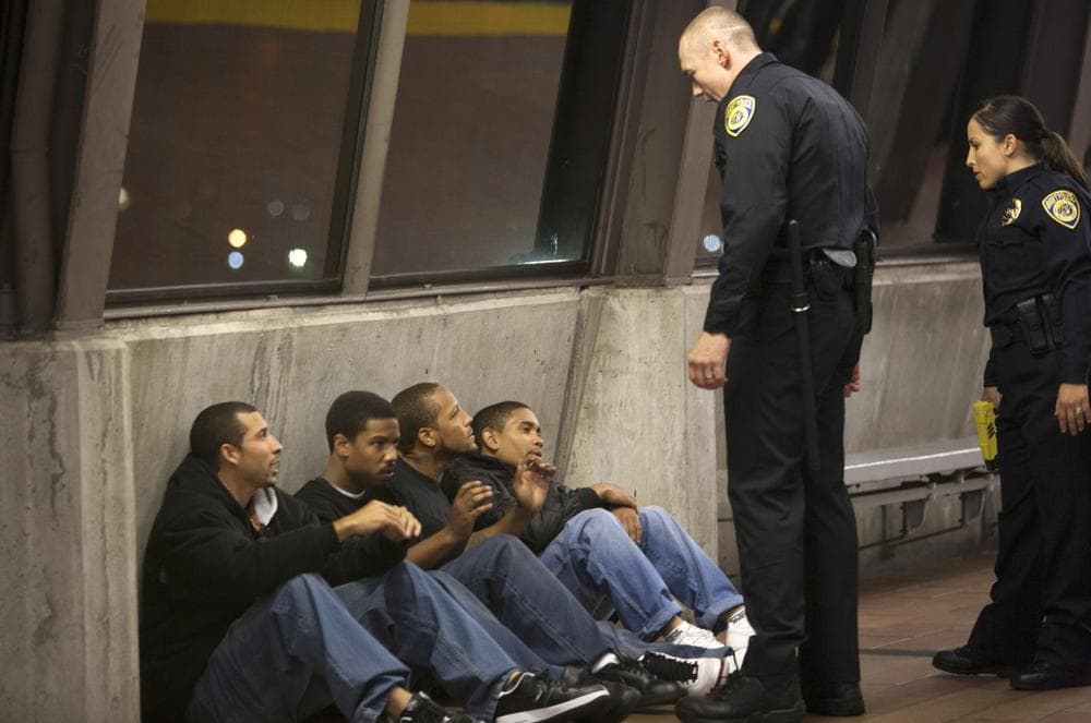 This film publicity image shows a scene from "Fruitvale Station." (Ron Koeberer/The Weinstein Company via AP)
