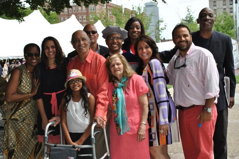 Three generations of the Bryson family generations, gathered together from six continents. (Courtesy of Bryan Bryson)