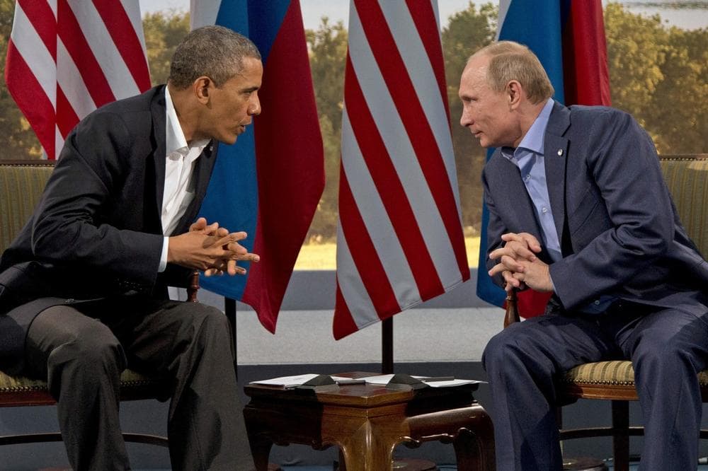 President Barack Obama meets with Russian President Vladimir Putin in Enniskillen, Northern Ireland, Monday, June 17, 2013. (Evan Vucci/AP, file)