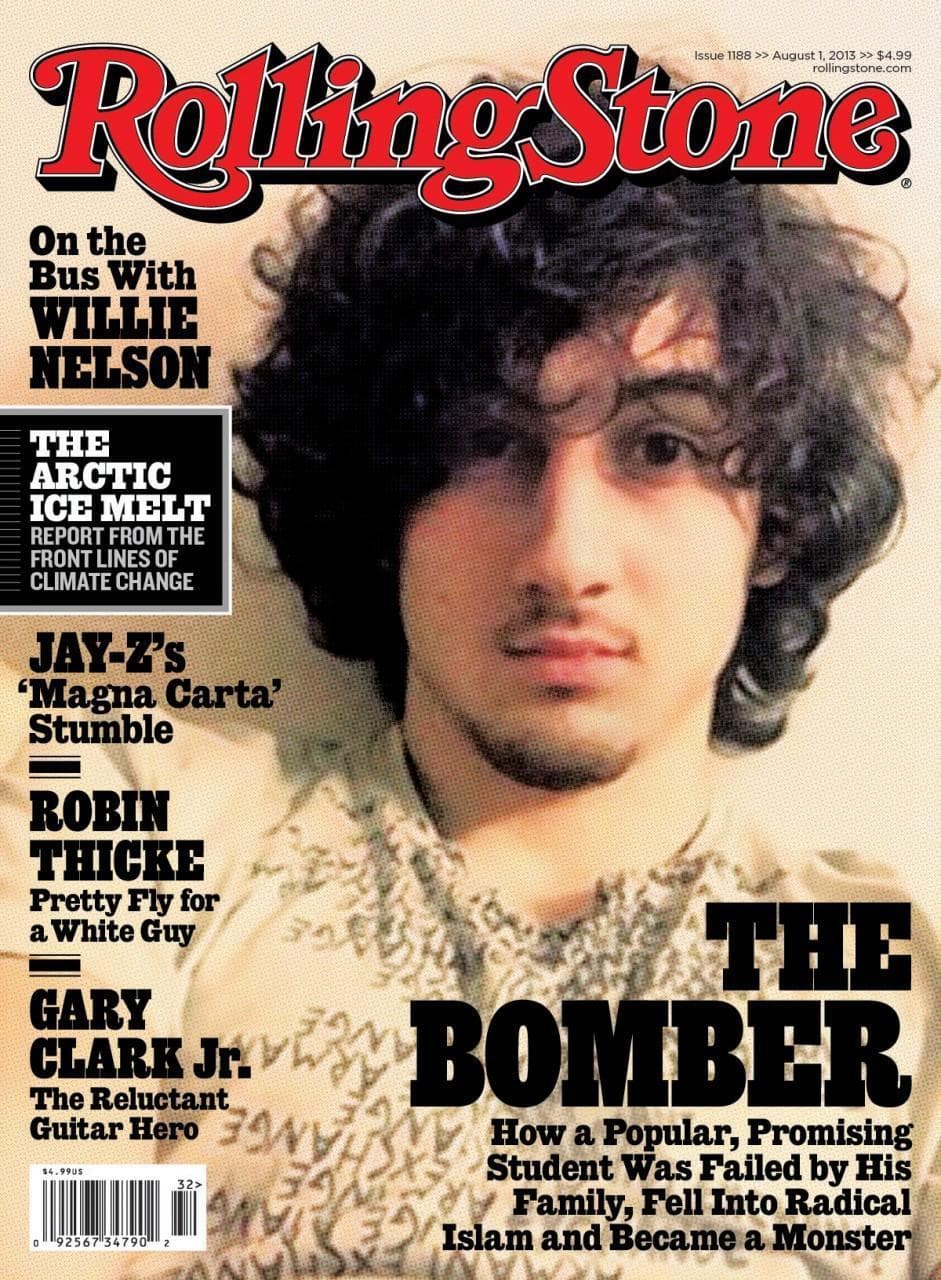 Debate Over Rolling Stone's Cover Of Alleged Marathon Bomber