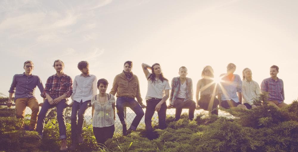 Members of the Oregon band "Typhoon." (Typhoon)