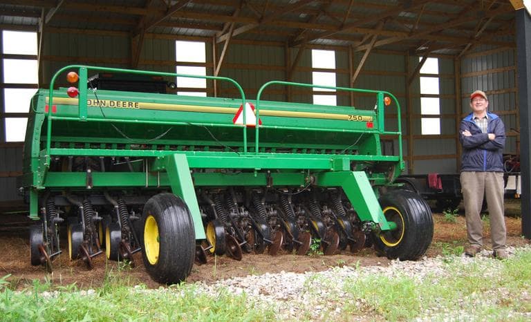 Tom Thomas retired two years ago after teaching exercise physiology for 35 years. At 65, Thomas lives on a 300-acre farm in central Missouri. (Abbie Fentress Swanson/Harvest Public Media)