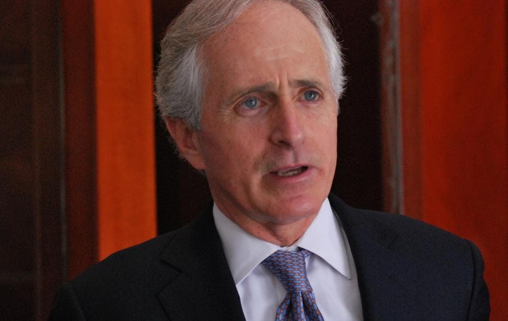 U.S. Sen. Bob Corker, the ranking Republican on the Senate Foreign Relations Committee,  is pictured April 2, 2013. (Kristin M. Hall/AP)