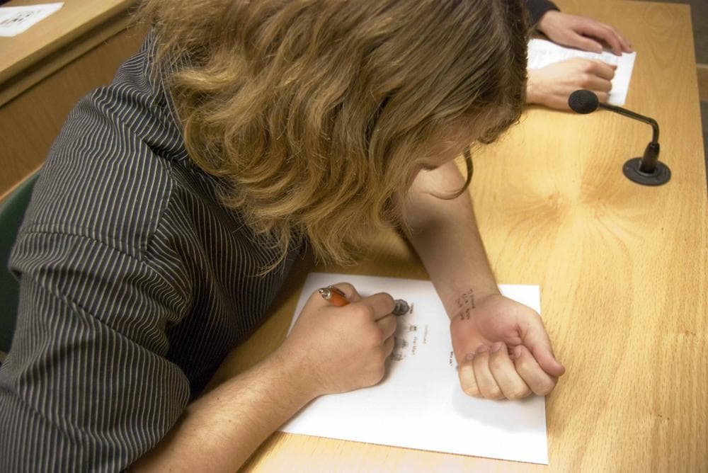 Cheating in college classes is widespread. (Mr_Stein/Flickr)