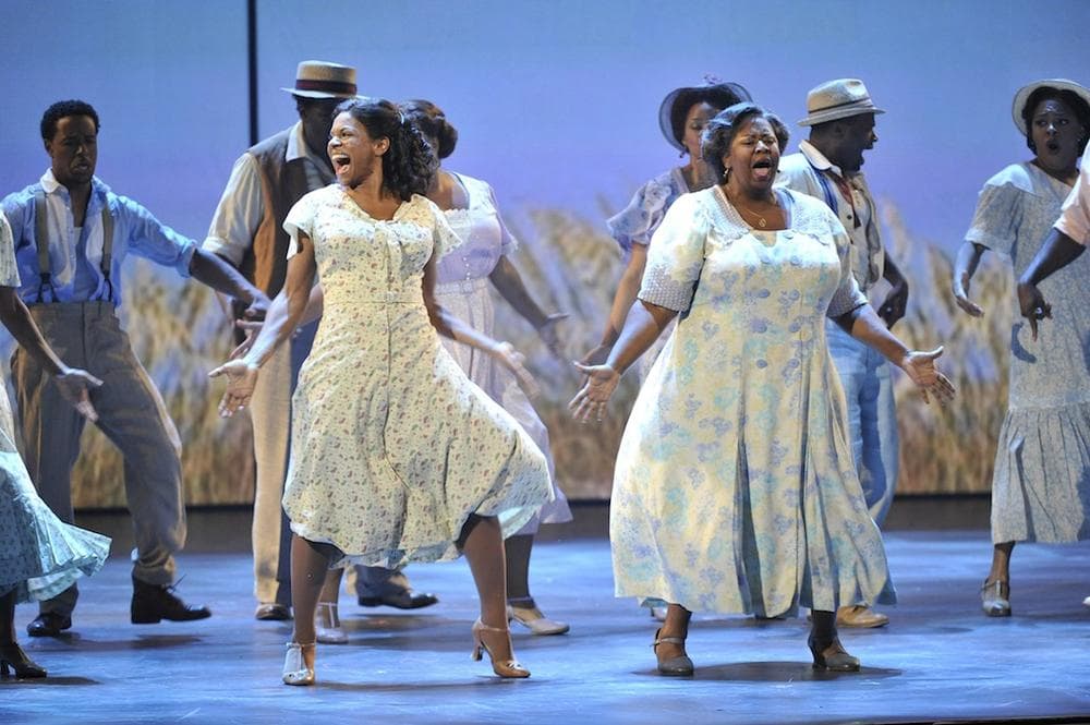 Audra McDonald and the cast of "The Gershwins' Porgy and Bess" at the 2012 Tony Awards.