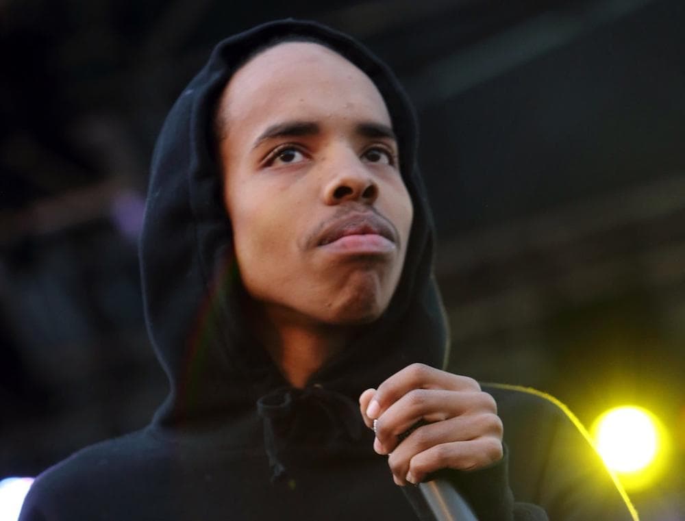 Earl Sweatshirt performing at The Sasquatch! Music Festival in George, Wash.(John Davisson/Invision/AP)