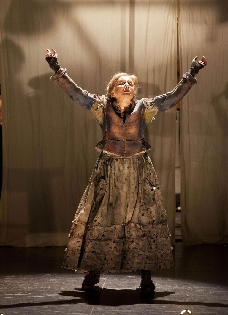 Olympia Dukakis as Mother Courage. (Courtesy photo)