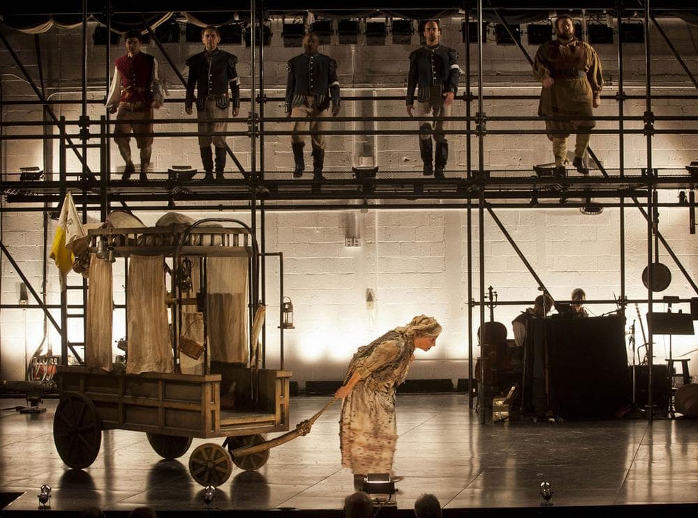 Olympia Dukakis as Mother Courage. (Courtesy photo)