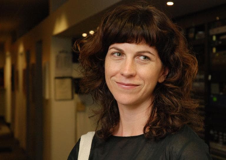 Screenwriter Cami DeLavigne. (Robin Lubbock/Here &amp; Now)