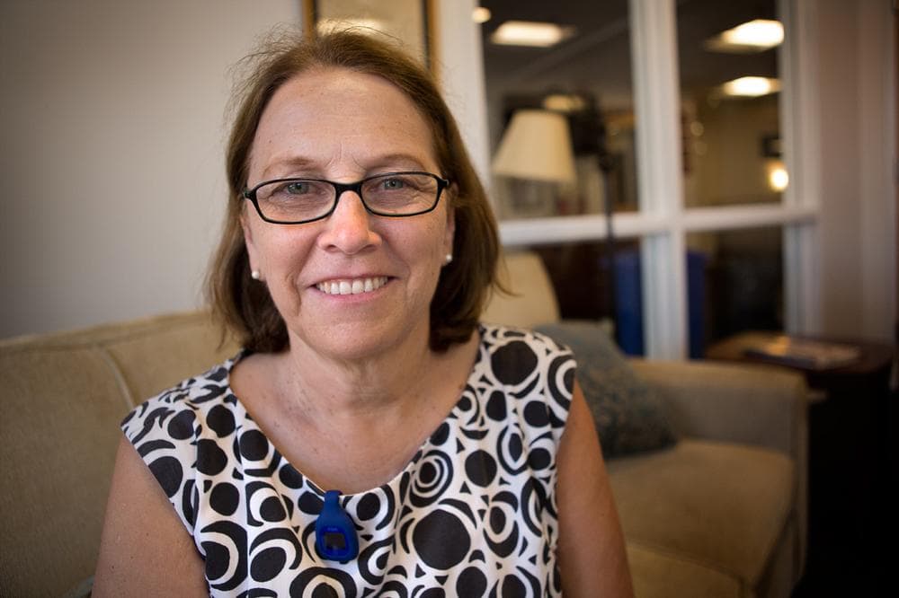 Meg Campbell is the executive director and co-founder of Codman Academy, a charter school in the Codman Square Health Center. (Jesse Costa/WBUR)