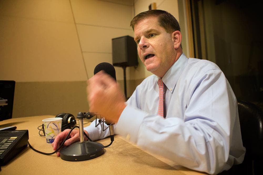 Marty Walsh (Jesse Costa/WBUR)