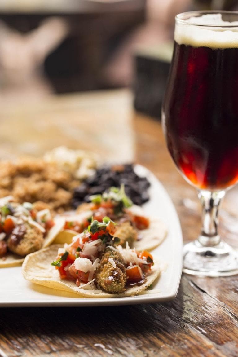 Arrogant Bastard Ale Avocado Tacos (excerpted from The American Craft Beer Cookbook (c) John Holl. Photography (c) Lara Ferroni. Used with permission of Storey Publishing)