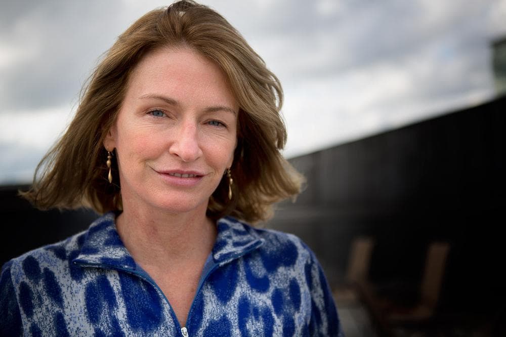 Ann Leary, author of "The Good House" and New York Times "Modern Love" columnist. (Jesse Costa/Here &amp; Now)