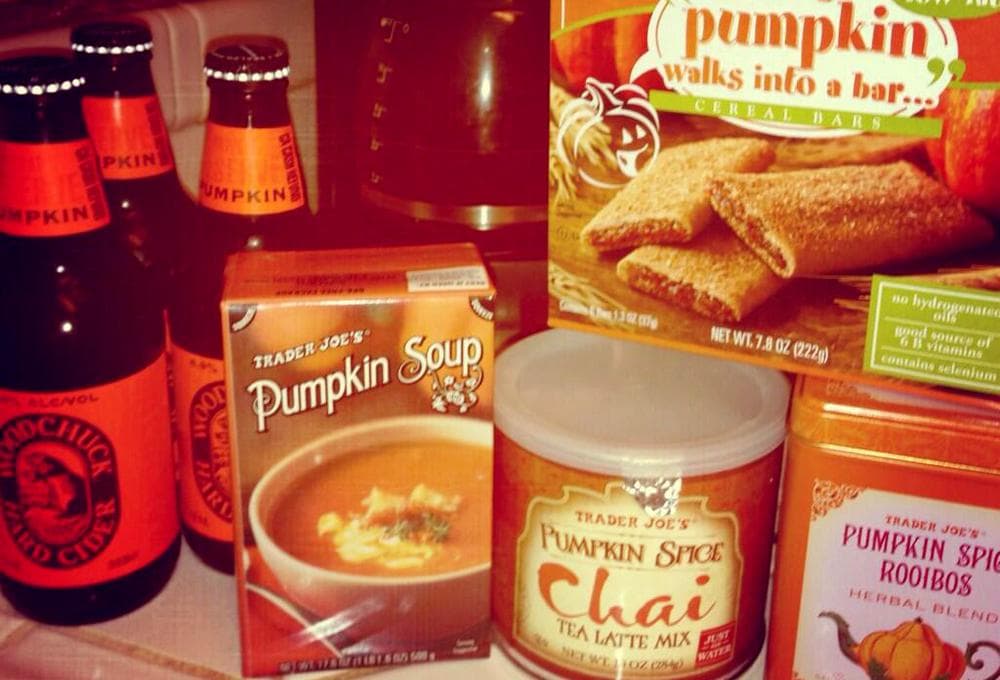 Leora (@Leeooorahhhh) tweeted us this pumpkin spice photo.