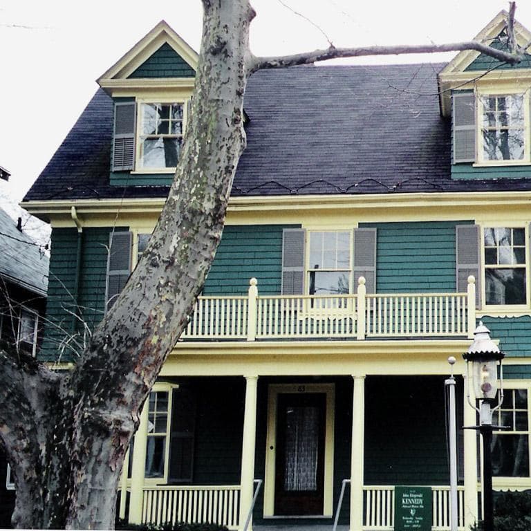 John F. Kennedy's birthplace, a National Historic Site at 83 Beals St. in Brookline  (dbking/Flickr)