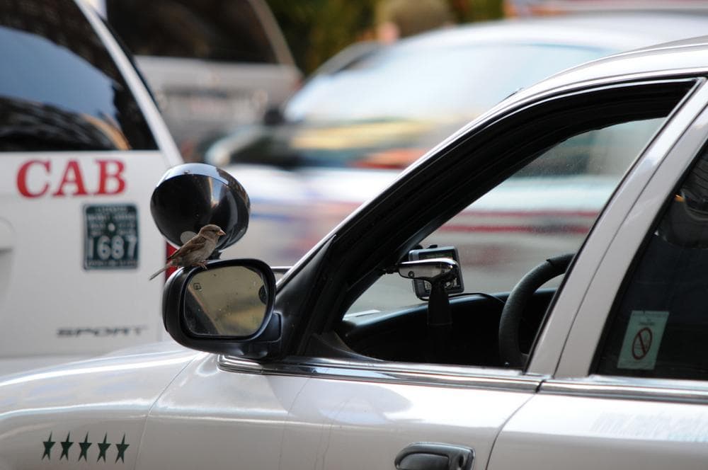 A taxi in Norfolk, Massachusetts (Lulú Elenes/Flickr)