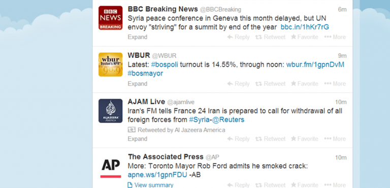Screenshot of Twitter feed.