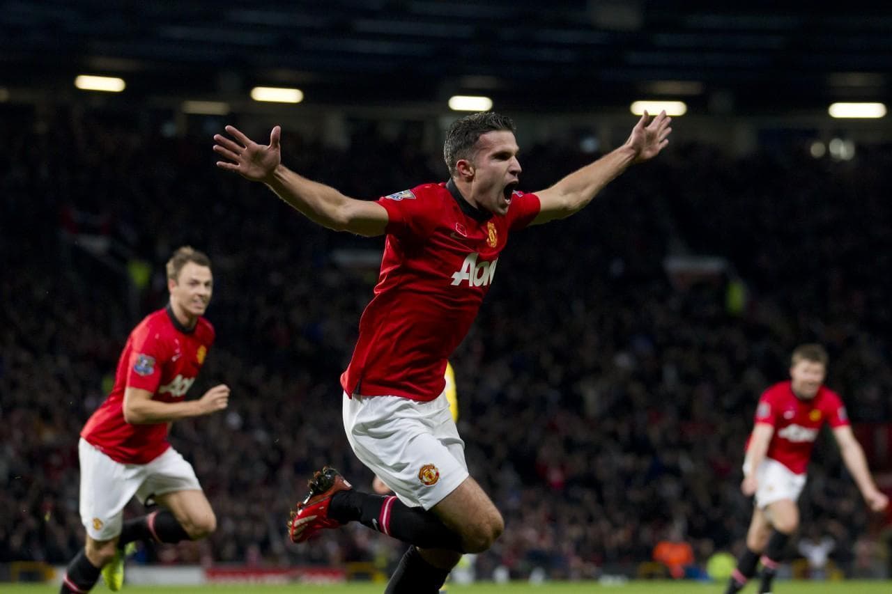 These players represent Manchester United — the team whose former fans founded FC Manchester United. (Jon Super/AP)