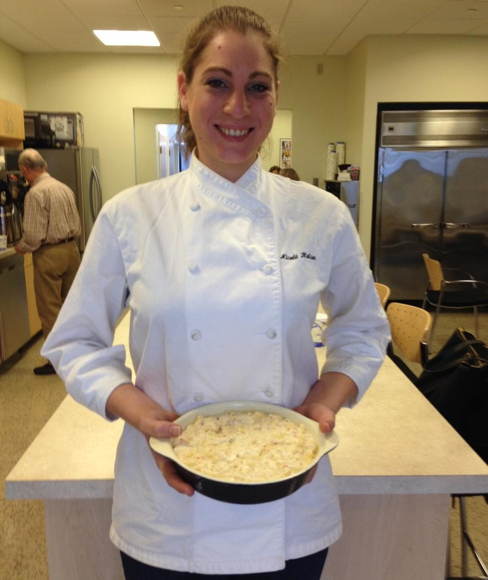 Head chef for Island Creek Oyster Bar, Nicki Hobson. (Karyn Miller-Medzon)
