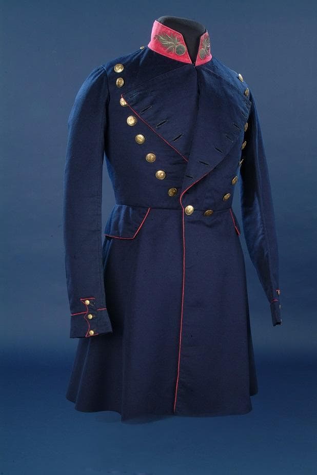 Item #26: Mexican Army Coat. A misidentified trophy from the Mexican-American War tells a story of a pivotal moment in the western expansion of the United States. (Smithsonian)