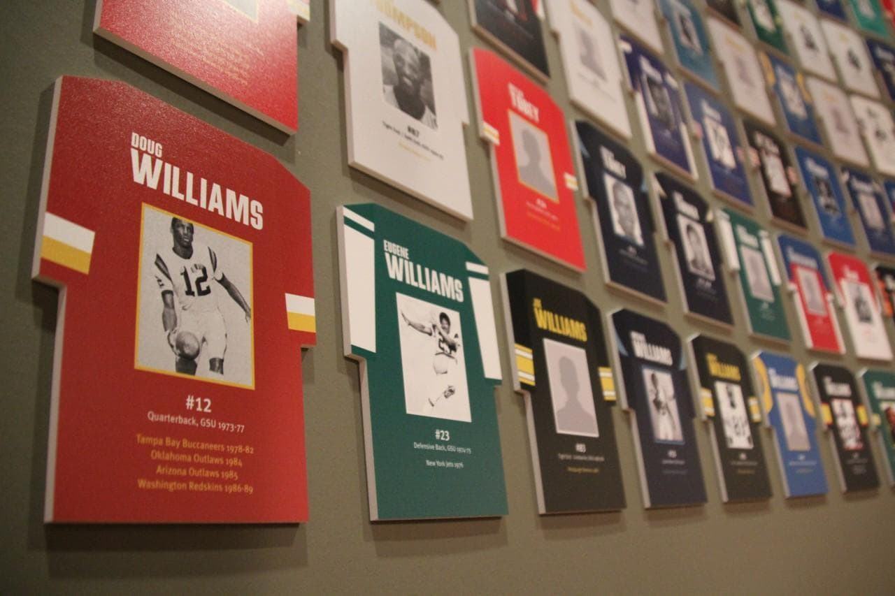 Doug Williams is one of Grambling's most famous products. The quarterback was a Grambling All-American in the 1970s, going on to play in the NFL. He'd win the Super Bowl MVP in 1988 and would return, twice, to coach his alma mater — until his dismissal in September. (Keith O'Brien/Only A Game)