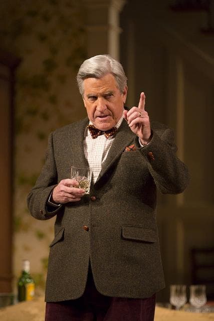 Richard Poe as Bradley in A. R. Gurney's "The Cocktail Hour" at the Huntington Theatre Company. (T. Charles Erickson)