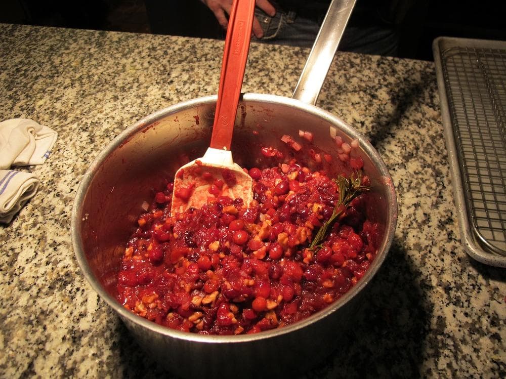 Tony Maws' Cranberry Walnut Relish (WBUR)