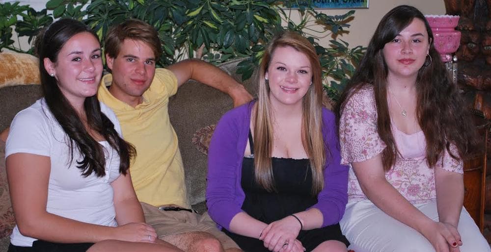 Ryan Kramer (second from left) found his half siblings with the help of his mom, Wendy Kramer through a website she created. (Wendy Kramer) 