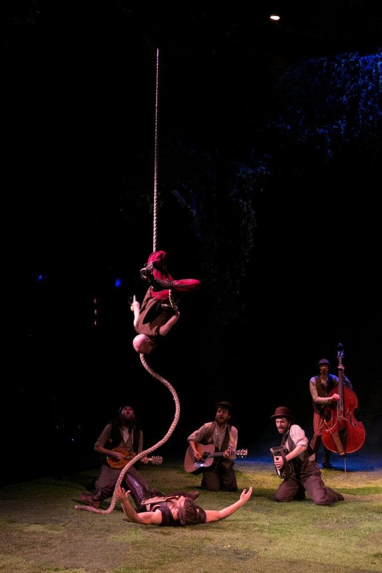 Jeremy Crawford as Little John, Jordan Dean as Robin and Poor Old Shine. (Evgenia Eliseeva)