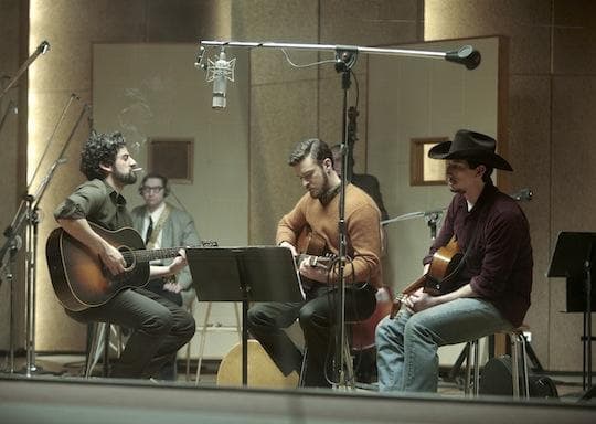 Oscar Isaac, Justin Timberlake and Adam Driver in "Inisde Llewyn Davis." (AP/CBS Films)