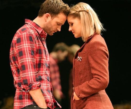 Stuart Ward and Dani de Waal. ( Joan Marcus)