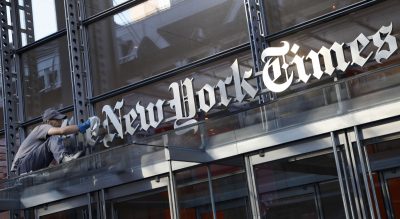 The Gray Lady Shows Some Leg