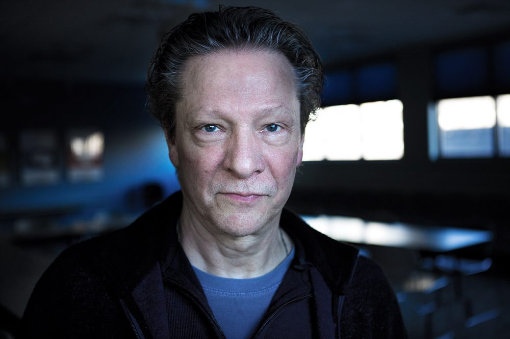 Chris Cooper is pictured in the Here &amp; Now studios on Jan. 9, 2014. (Jesse Costa/Here &amp; Now)
