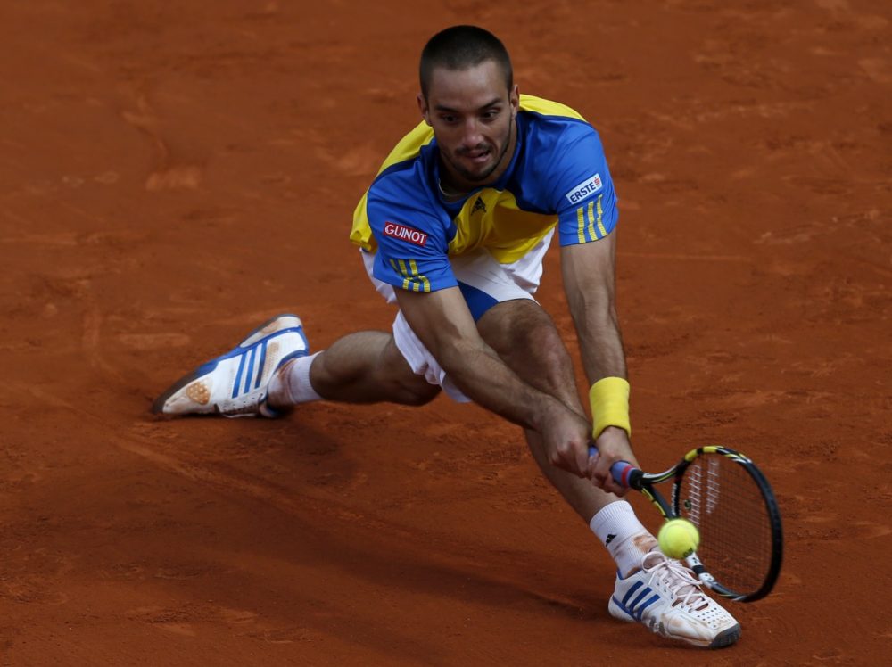 Viktor Troicki had his suspension reduced and will be back on the court in 18 months. (Petr David Josek/AP)