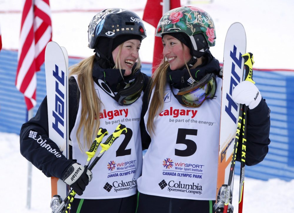 Сестры в спорте. Элис Дюфур. Элис Дюфур Суперчел. Justin Dufour-Lapointe в купальнике.