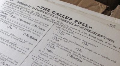 The Sad State Of Public Opinion Polling